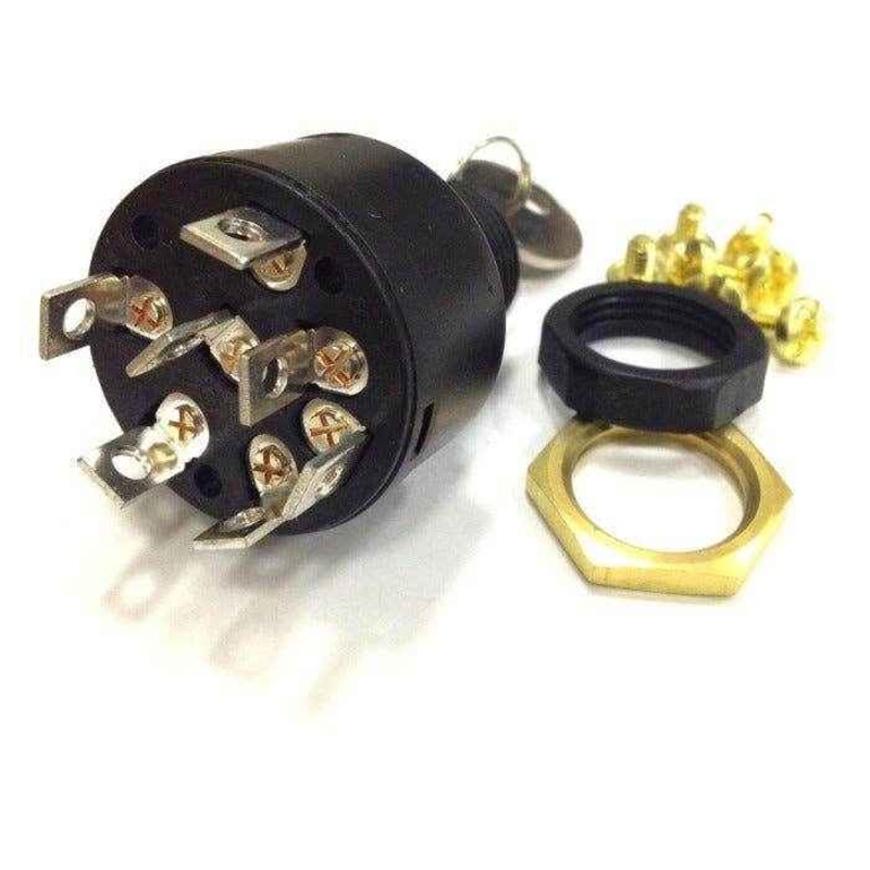 Ignition Switch Outboard without Push to Choke Off/Run/Start – 3 Position | Sierra MP41010