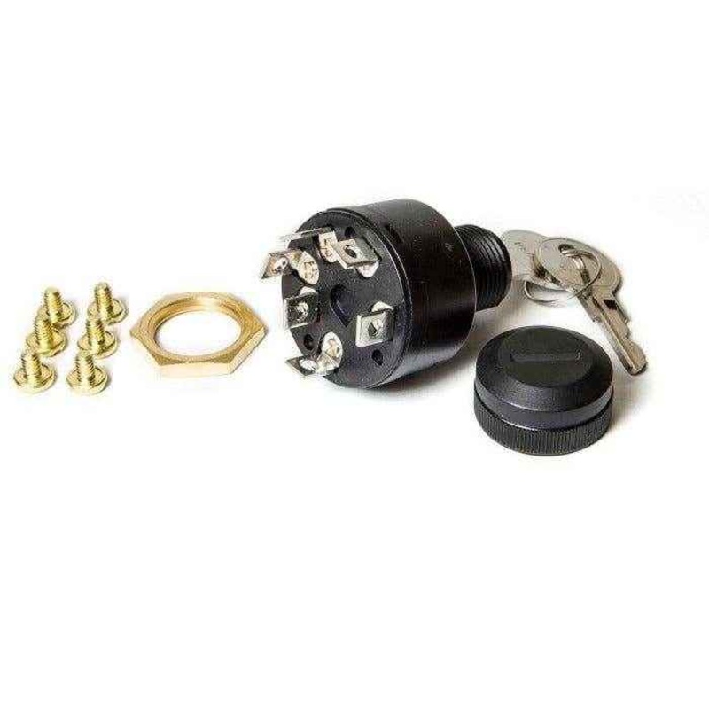 Outboard Ignition Switch without Push to Choke Accessory/Off/Run/Start – 4 Position | Sierra MP39730