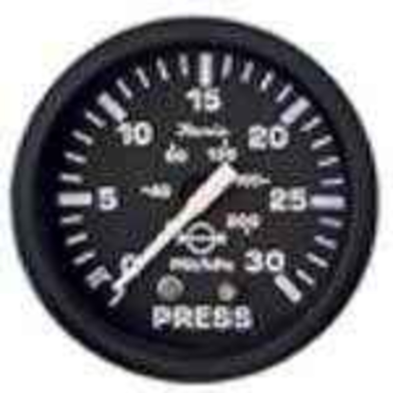 Faria Marine Instruments Water Pressure Gauge Kit 30 Psi 12810