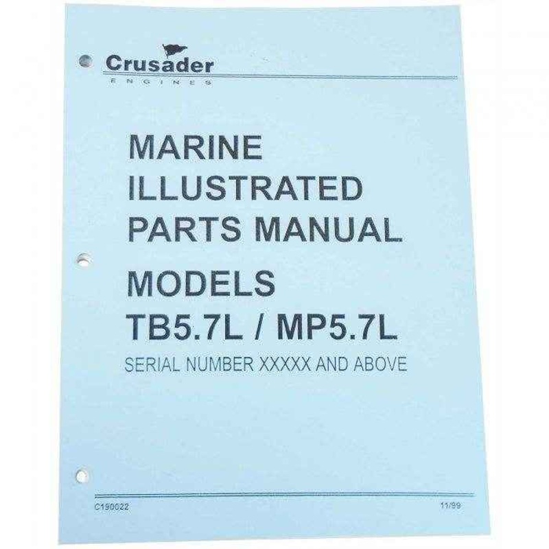 5.7L (Tbi/Mpi) Parts Manual | Crusader C190022
