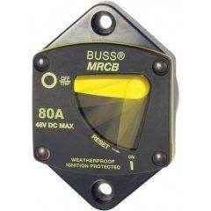 Blue Sea  Circuit Breaker 187 Panel 80A 7042
