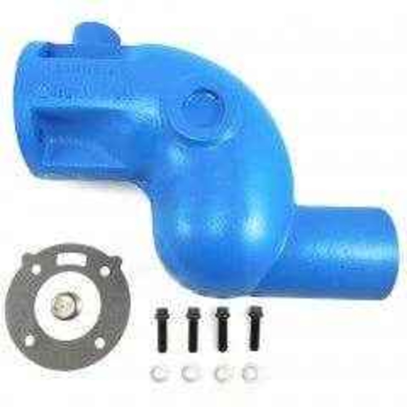 Crusader 3 in. Log Style Exhaust Elbow | Barr Marine CR-20-98068