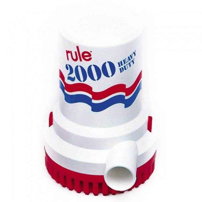 2000 GPH Non-Automatic Bilge Pump | Rule 10