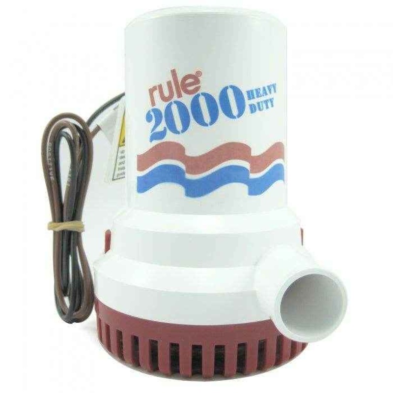 2000 GPH Non-Automatic Bilge Pump | Rule 12