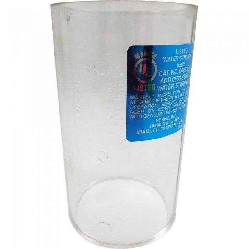 3/4 in. Strainer Transparent Cylinder | Perko 049300599C