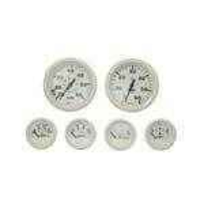Faria Marine Instruments Dress White Inboard Gauge Set Kt9797
