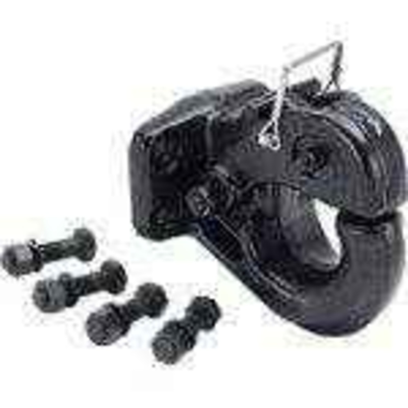 Tow Ready Black 30 Ton Regular Pintle Hook 63016