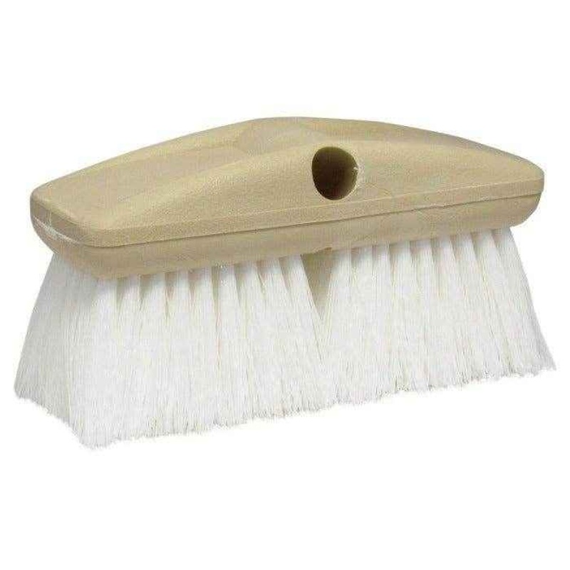 Coarse White Bristle Scrub Brush – 8 in. | Star Brite 040010