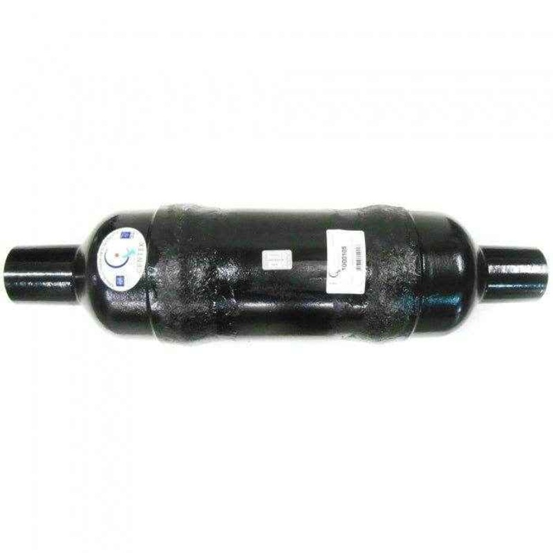 Muffler Vernatone Round 3.5 in. Inlet/Outlet | Centek 1000105