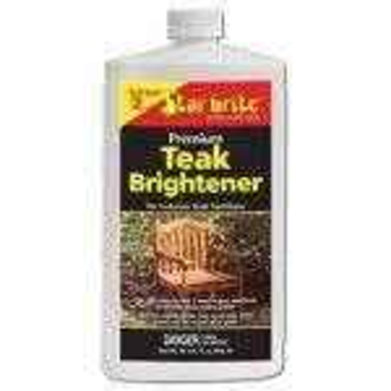 Star Brite 32 Oz. Interior Exterior Premium Teak Brightener 0521