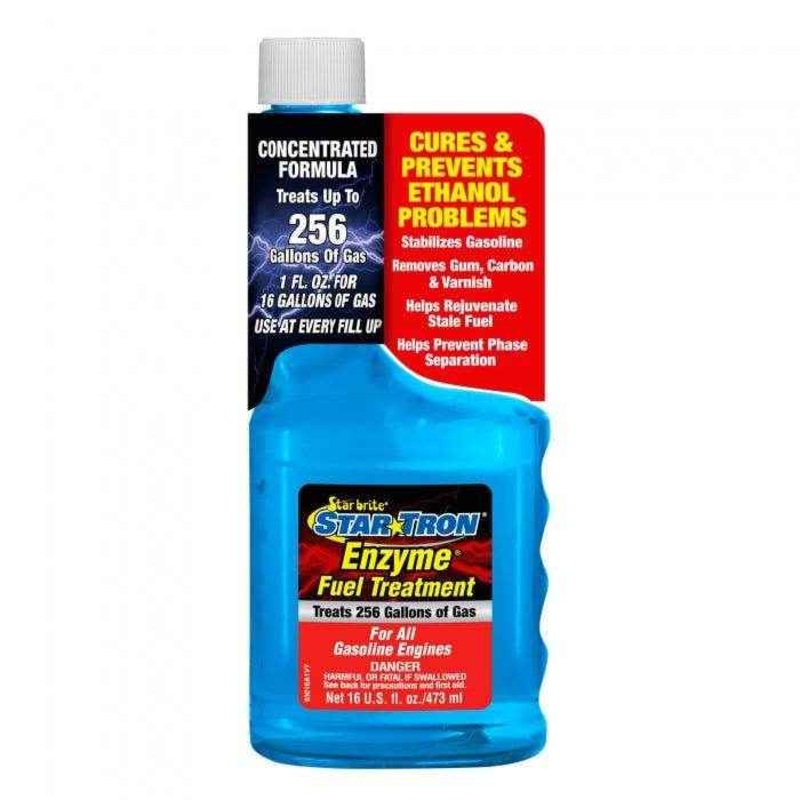 Star Tron Enzyme Gasoline Fuel Treatment – 16 oz. | Star Brite 093016