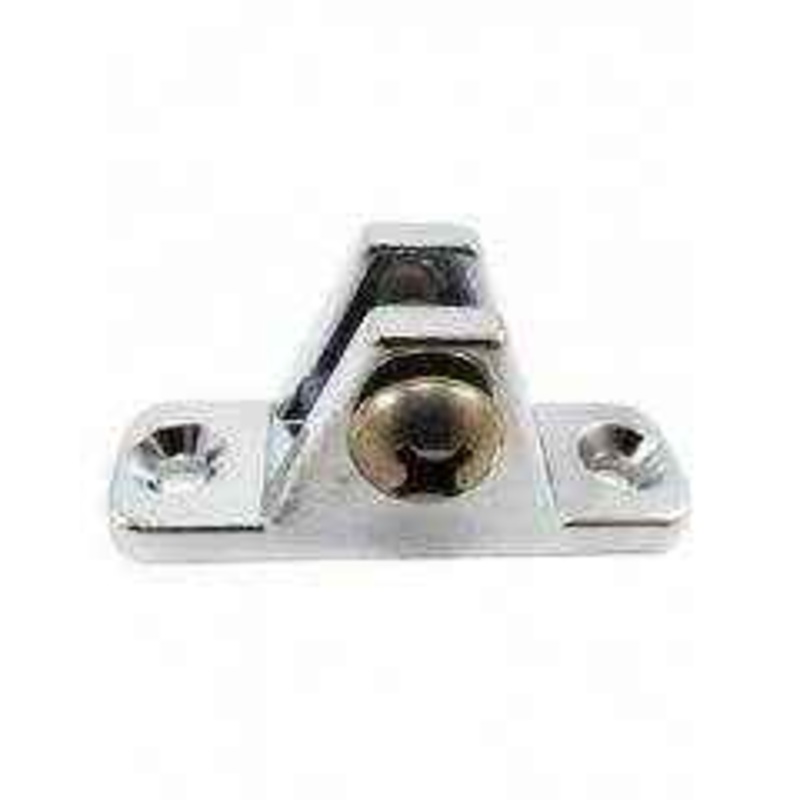 Whitecap Chrome Plated Zamac Deck Hinge 90 Degree S-1435