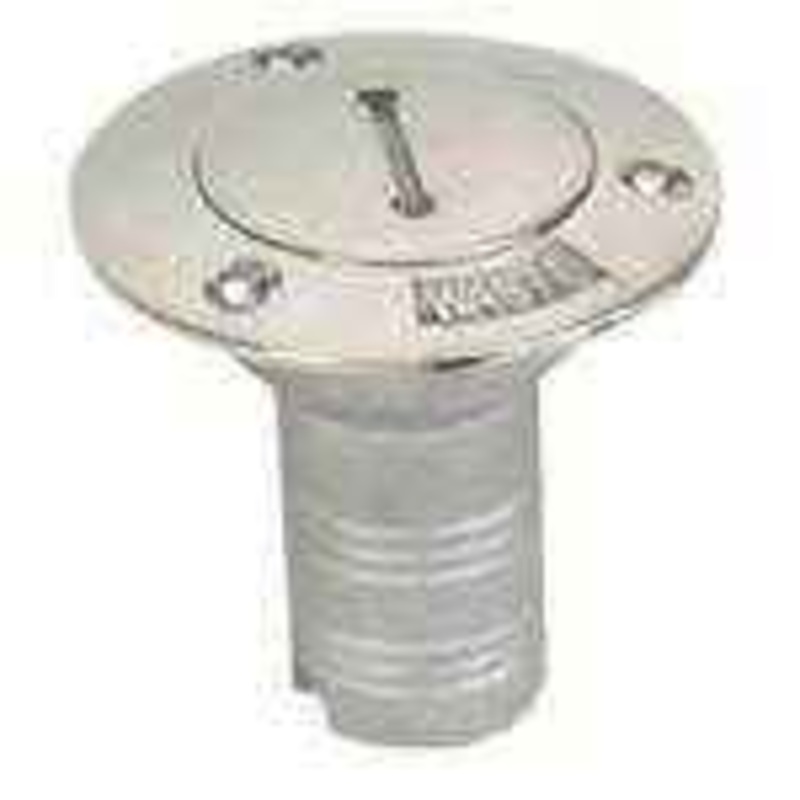Whitecap Industries Tapered Deck Fill 316 Stainless Steel Waste
