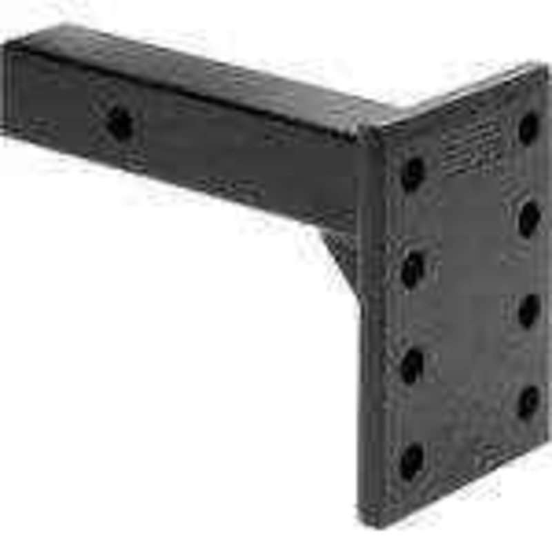 Tow Ready Black Pintle Hook Receiver Mount 63057