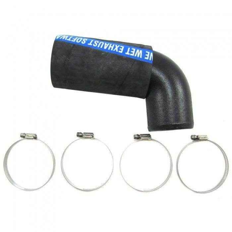 3 in. Exhaust Elbow Adaptor – 90 Degree| Barr Marine 20-0087