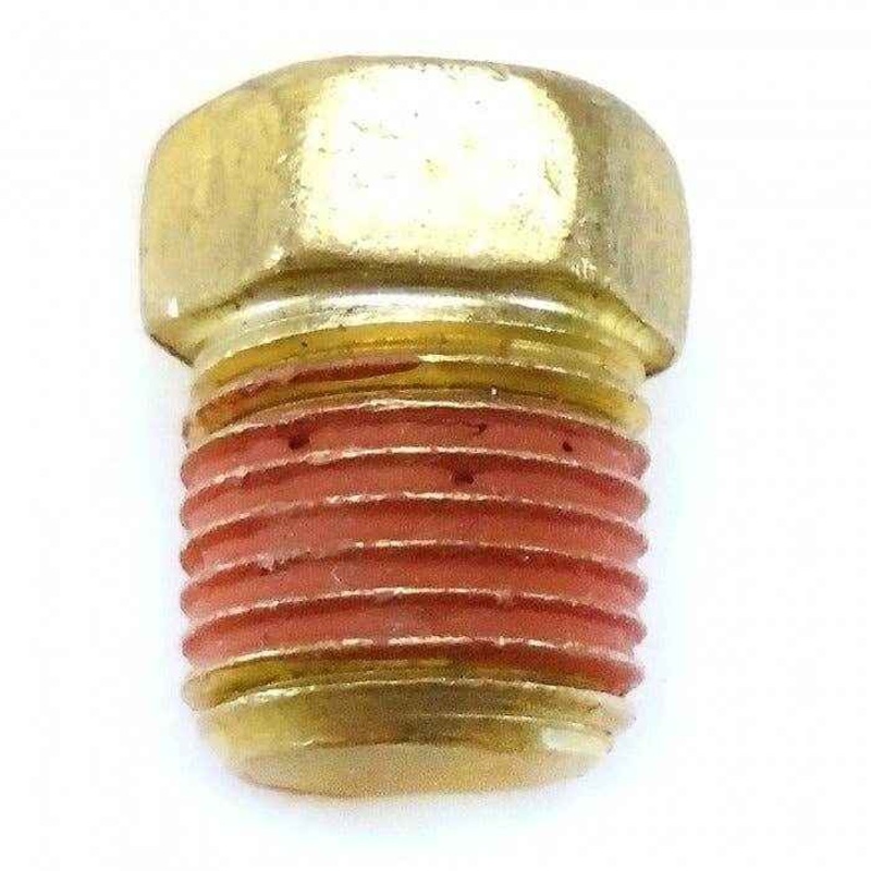 Brass Pipe Plug 1/8 Inch | Crusader RS3554