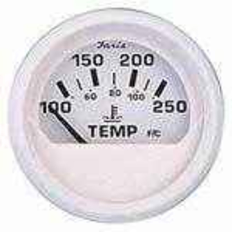 Faria Marine Instruments 100-250 Degree Water Temp Gauge 13110