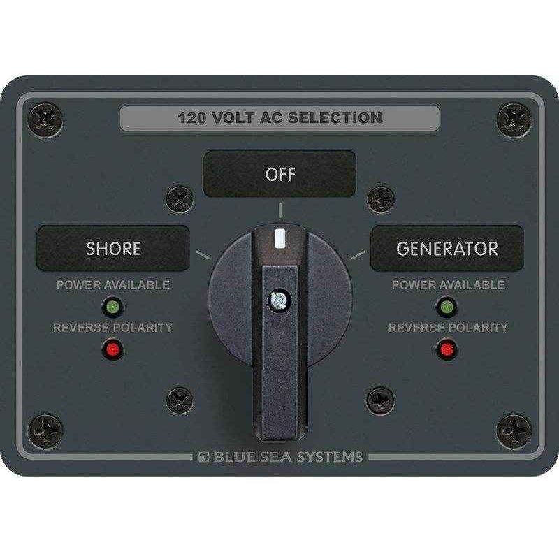 Blue Sea  120 Volt Rotary Switch Panel 8365