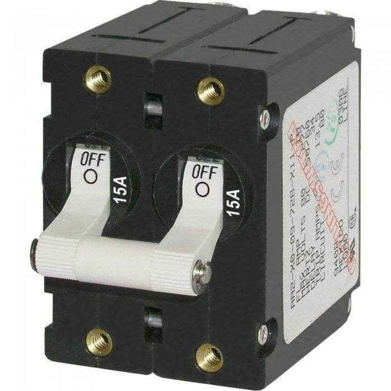 Blue Sea 15 Amp Ac/Dc Magnetic Circuit Breaker 7235