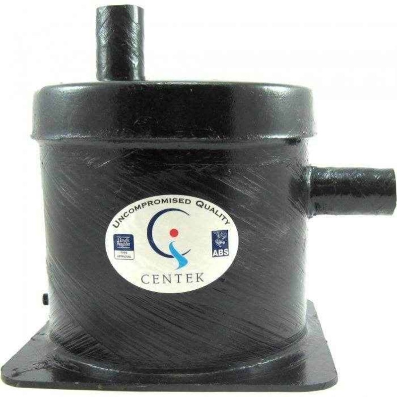 Muffler Vernalift Side In Top Out 1.5 in. | Centek Industries 1500071