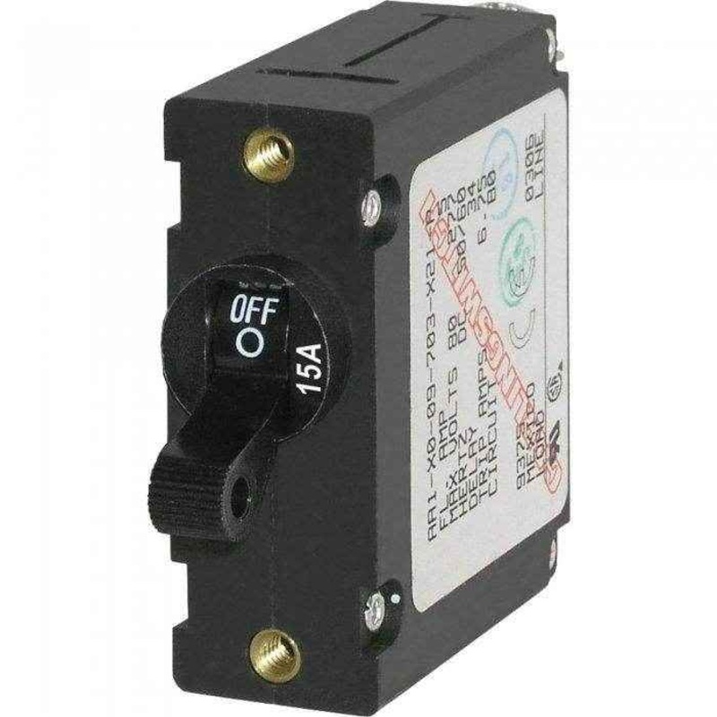 Blue Sea 15 Amp Ac/Dc Magnetic Circuit Breaker 7208