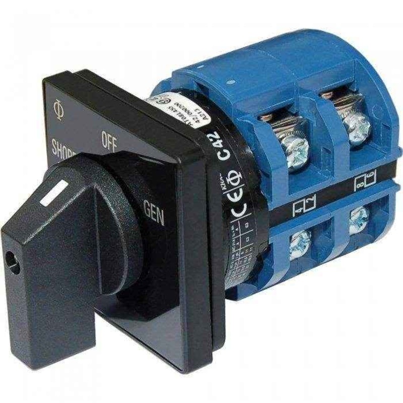 Blue Sea 65 Amp 2 Position AC Rotary Switch 9011