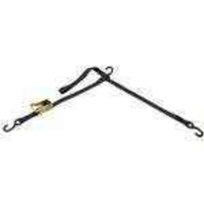Boat Buckle 1 In. X 8 Ft. Pwc Ratchet Tri-Down With Soft Hook F1