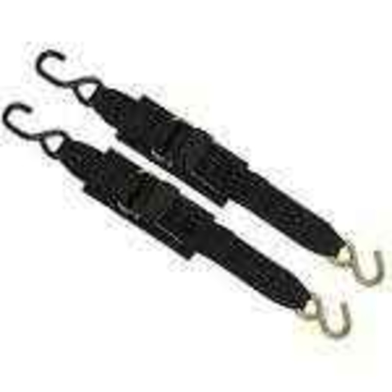 Boat Buckle 2 In. X 4 Ft. Kwik-Lok Transom Tie-Down 2 Pack F1311