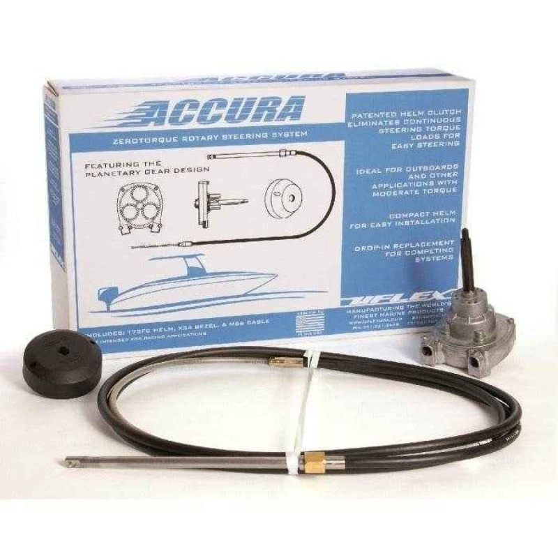 Accura Zero Torque Feedback Rotary Steering Kit – 12 ft. | UFLEX USA ACCURA12FC