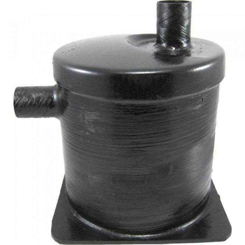 Muffler Vernalift Side In Top Out 3 in. | Centek Industries 1500034