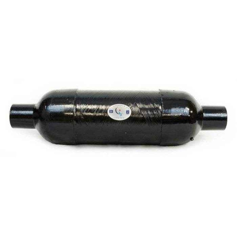 Muffler Vernatone Round 5 inch Inlet/Outlet | Centek 1000108