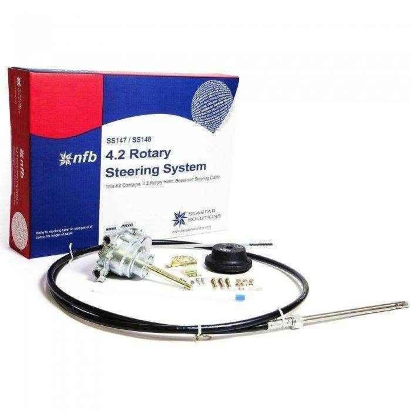 Rotary Steering Kit 4.2 No Feedback 10Ft | SeaStar SS14710
