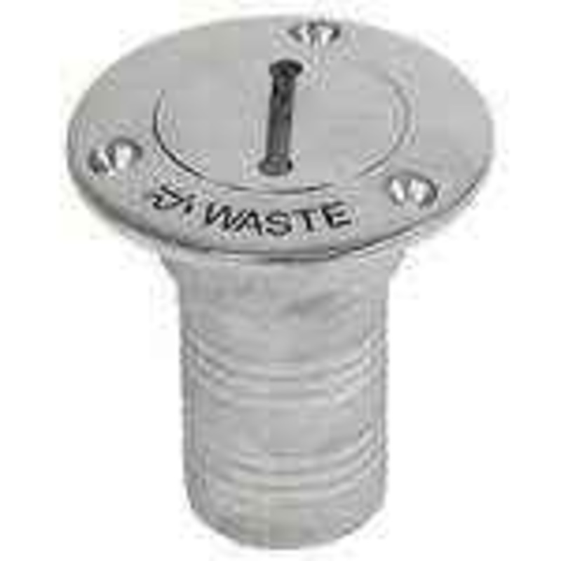 Whitecap Industries Hose Deck Fill Waste 6126