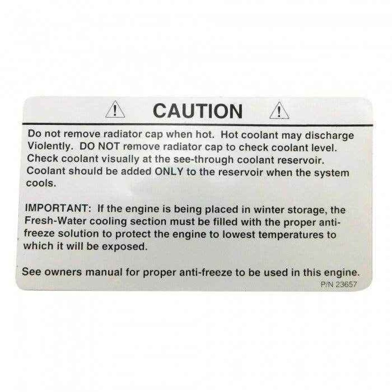 Decal Heat Exchanger | Crusader  23657