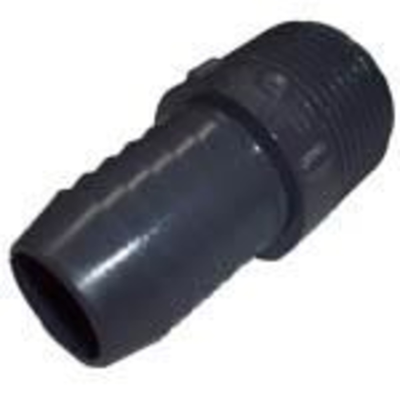 1″ NPT Male x 1″ Hose Barb Fitting