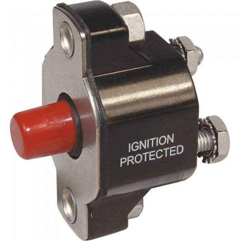 20 Amp Push Button Circuit Breaker | Blue Sea 2139