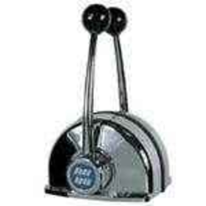 Uflex Usa Twin Lever Dual Action Chrome Control B104