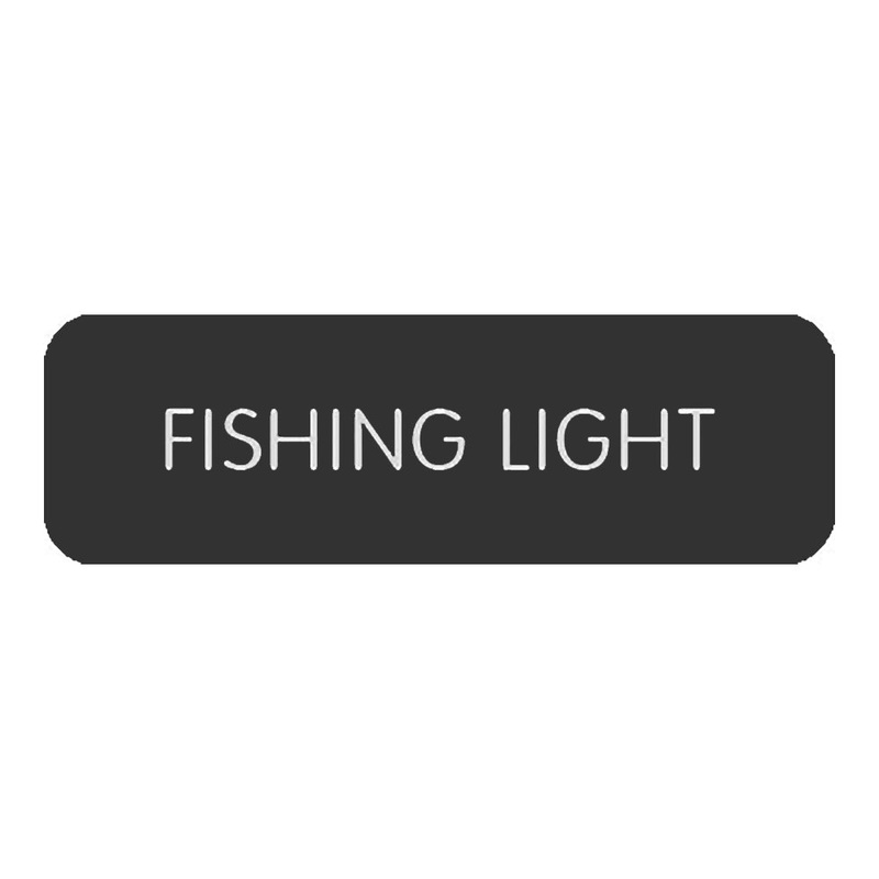 Blue SeaLarge Format Label – “Fishing Light” [8063-0189]