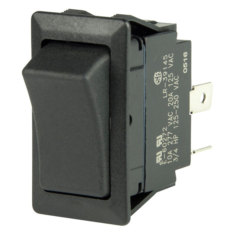 BEP 2-Position SPST Sealed Rocker Switch – 12V/24V – ON/OFF [1001704]