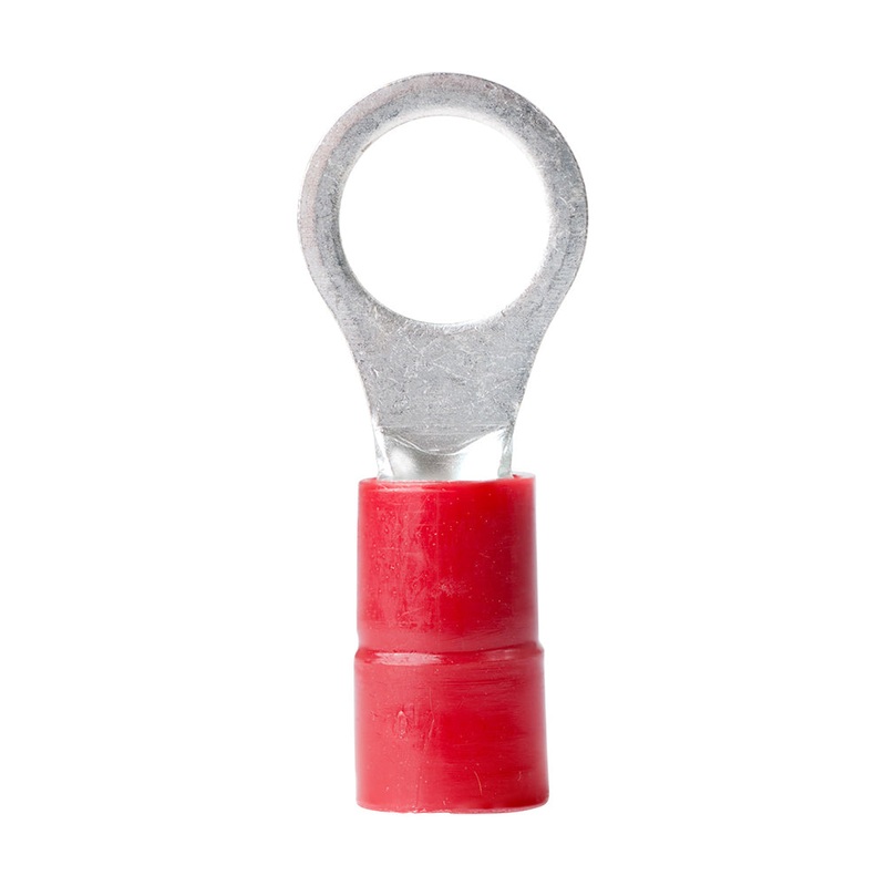 Ancor 8 AWG – 3/8″ Nylon Ring Terminal – 100-Pack [222236]