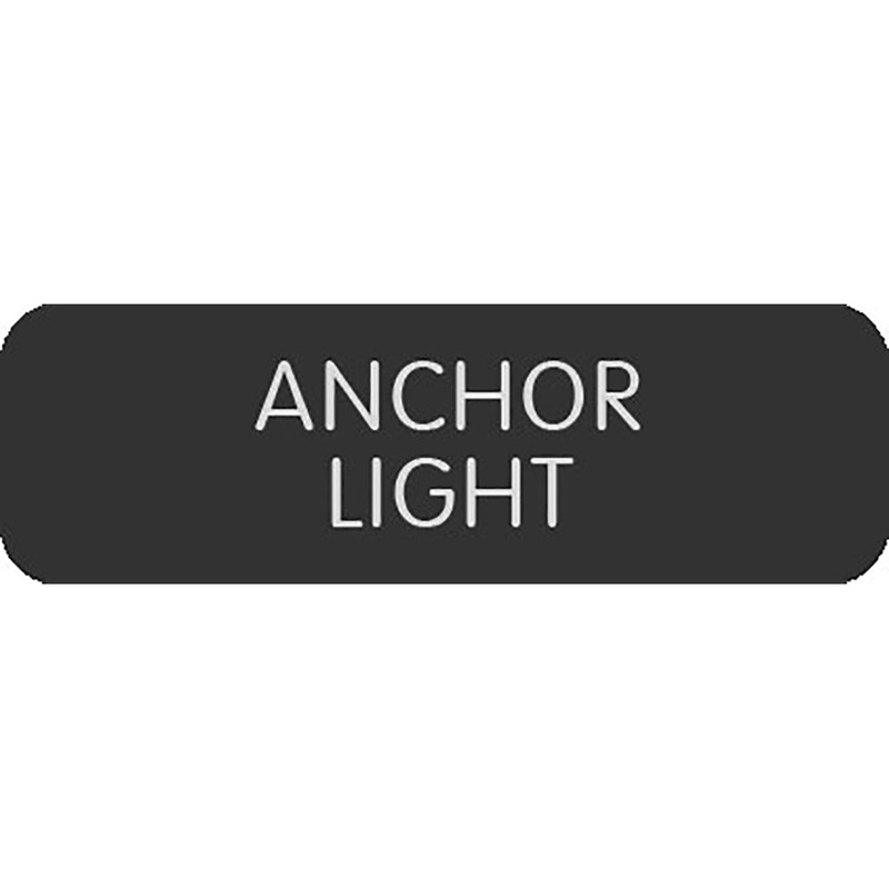 Blue Sea Large Format Label – “Anchor Light” [8063-0035]