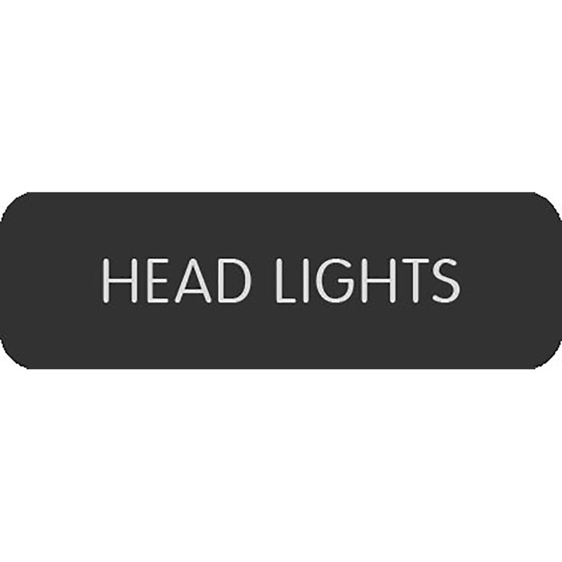 Blue Sea Large Format Label – “Head Lights” [8063-0251]