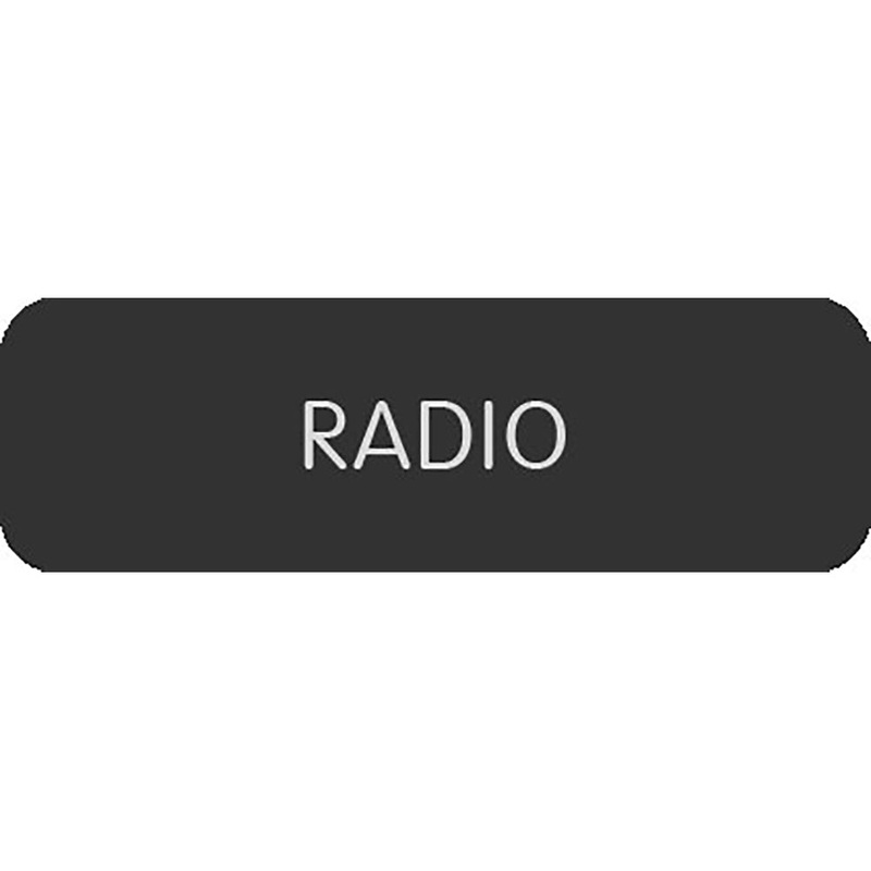 Blue Sea Large Format Label – “Radio” [8063-0351]