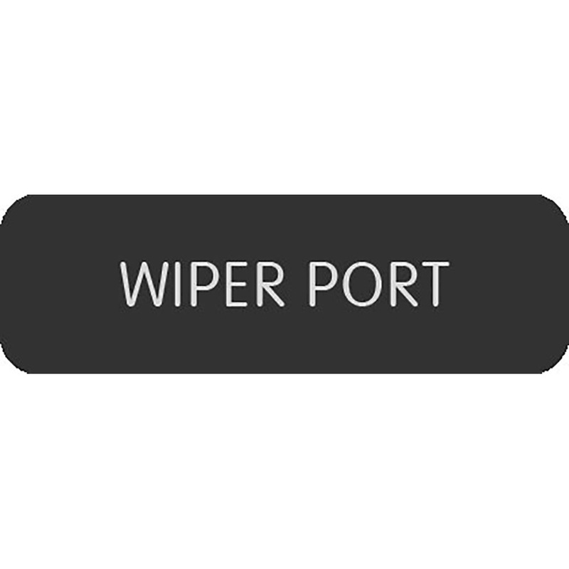 Blue Sea Large Format Label – “Wiper PORT” [8063-0450]