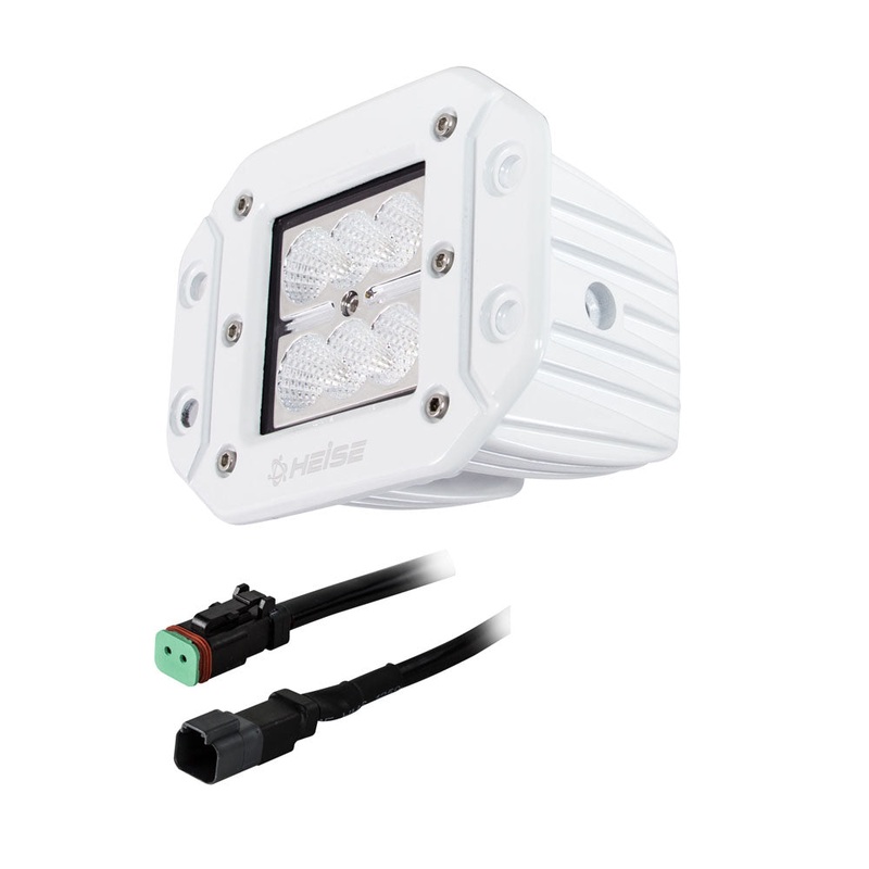 HEISE 6 LED Marine Cube Light – Flush Mount – 3″ [HE-MFMCL3]