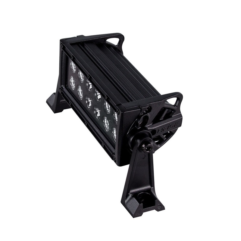 HEISE Dual Row Blackout LED Light Bar – 8″ [HE-BDR8]