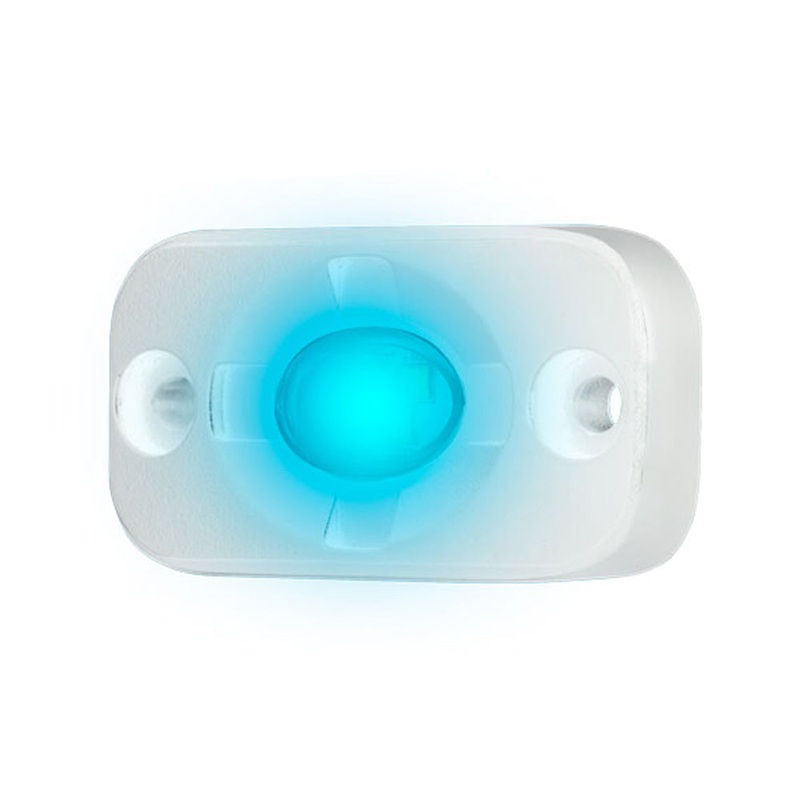 HEISE Marine Auxiliary Accent Lighting Pod – 1.5″ x 3″ – White/Blue [HE-ML1B]