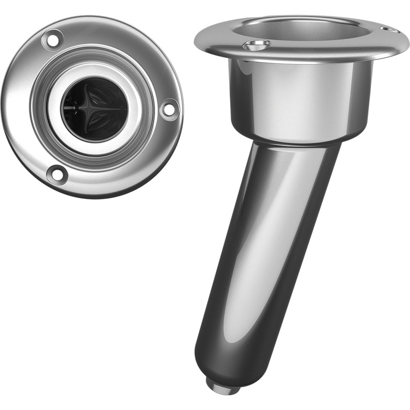 Mate Series Stainless Steel 15 Rod  Cup Holder – Drain – Round Top [C1015D]