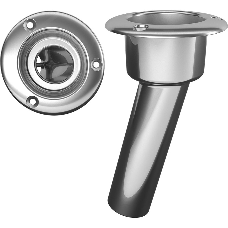 Mate Series Stainless Steel 15 Rod  Cup Holder – Open – Round Top [C1015ND]