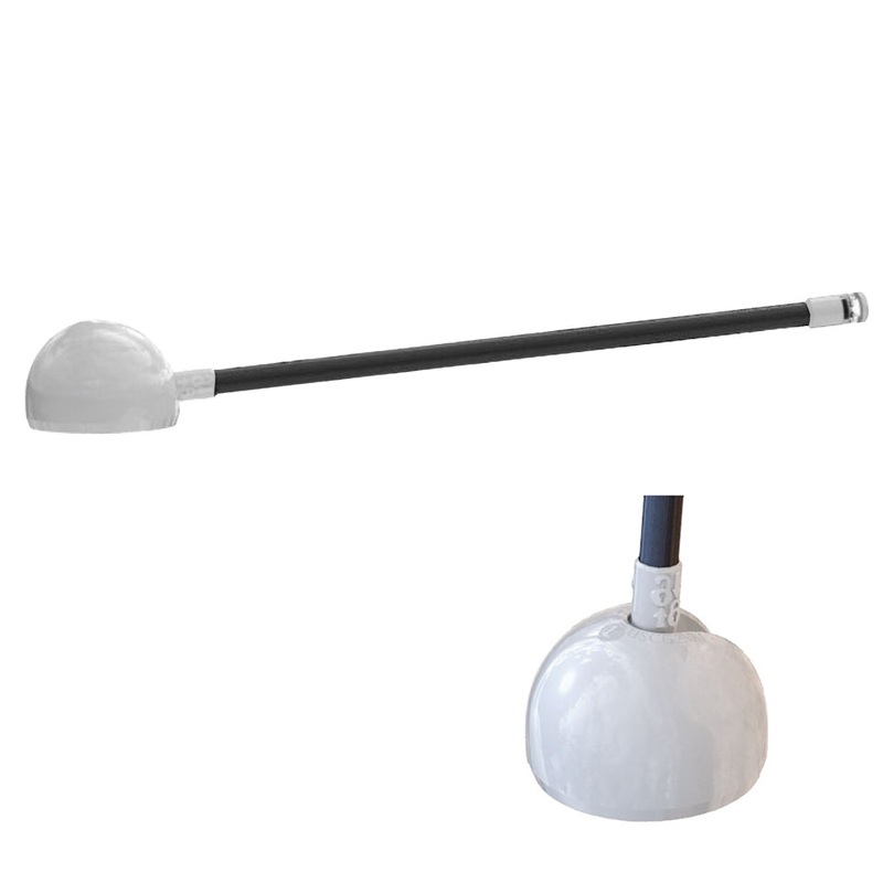 Lumitec Contour Anchor Light – 39″ – Black Shaft White Base [101584]